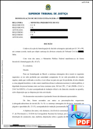 Sentença de casamento homologação de divórcio