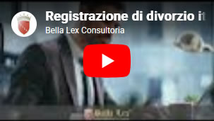 Registrazione di divorzio italiano in brasile e nulla osta al matrimonio
